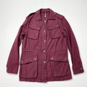 Women’s Free People Not Your Brothers Surplus Military Jacket/Coat Size XS